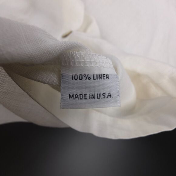 BRYN WALKER 100% Linen Danuta Jacket Button Down Shirt Jacket Lagenlook Minimal - Picture 9 of 9